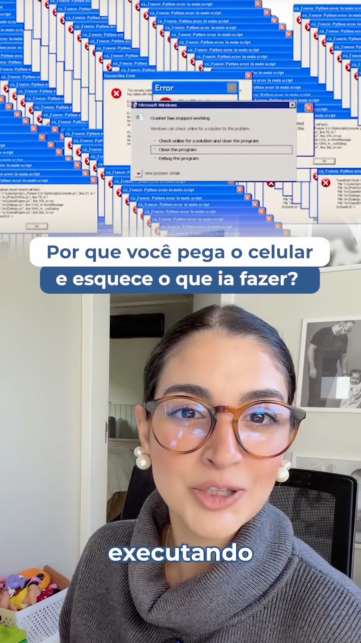 Pegou o celular e esqueceu o que ia fazer?