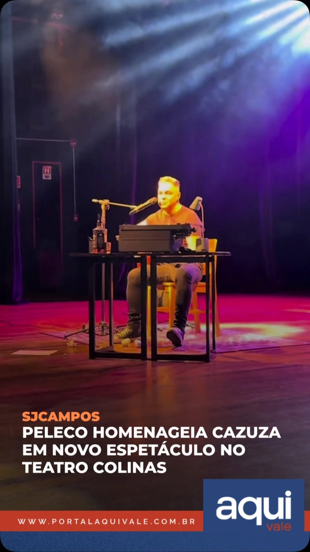Peleco homenageia cazuza