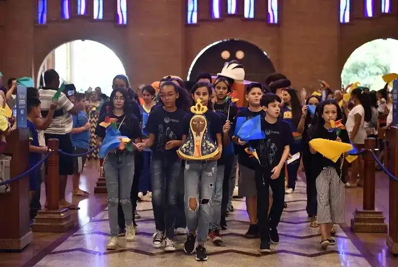 Santuário Nacional de Aparecida realiza 3ª Romaria Nacional das Crianças