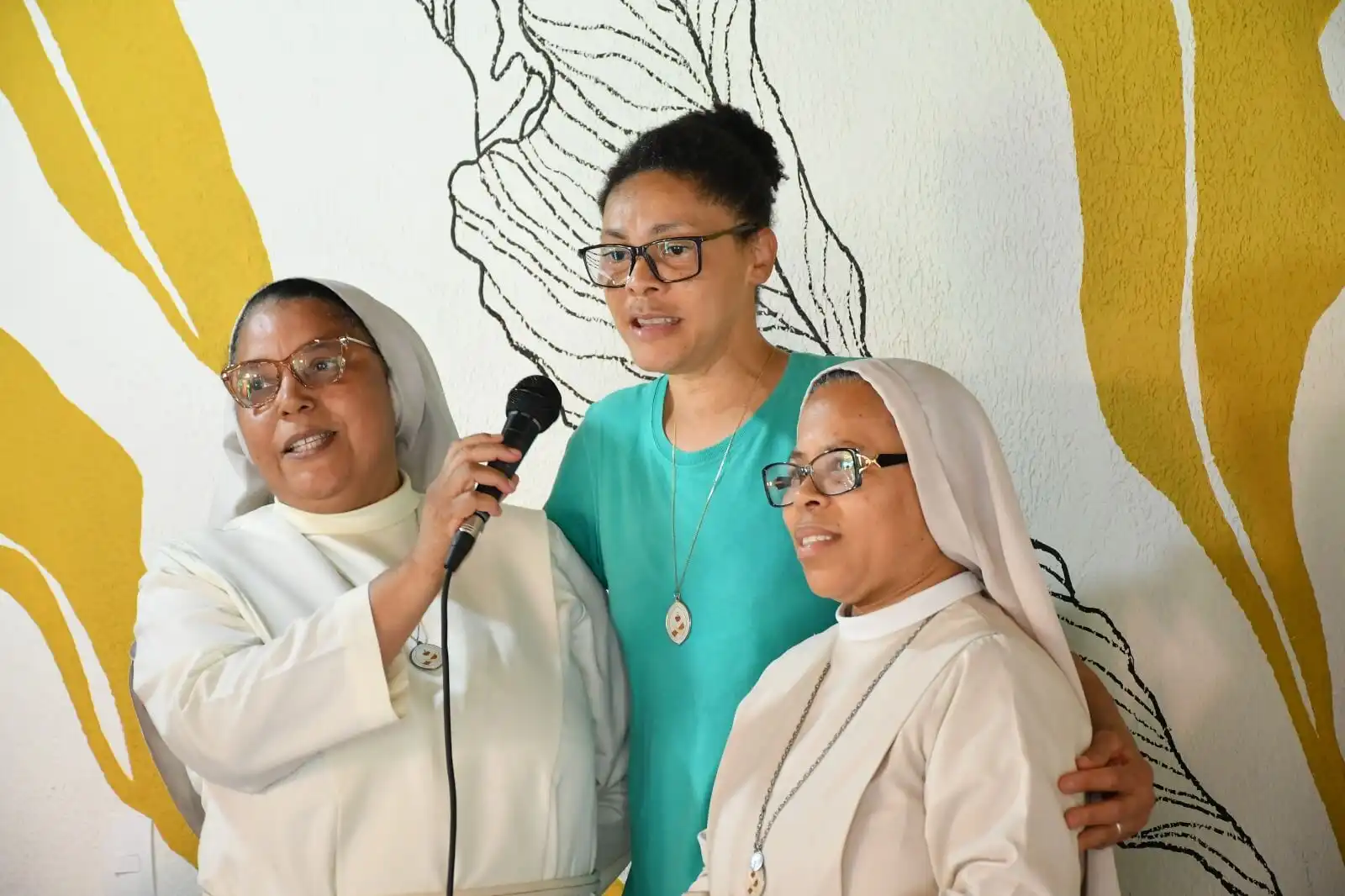 Ação solidária Nexus no asilo Santo Antônio