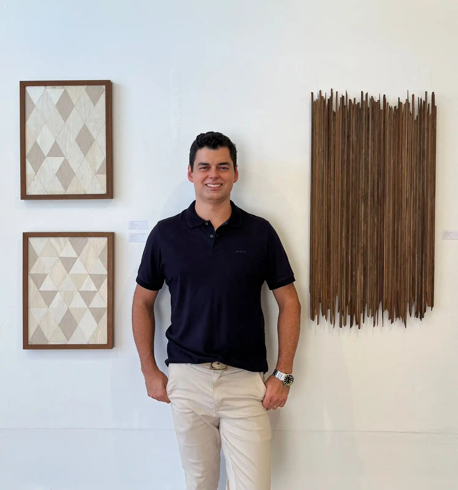 Diego Mendonça apresenta a exposição 'Um Itinerário de Ressignificação', 