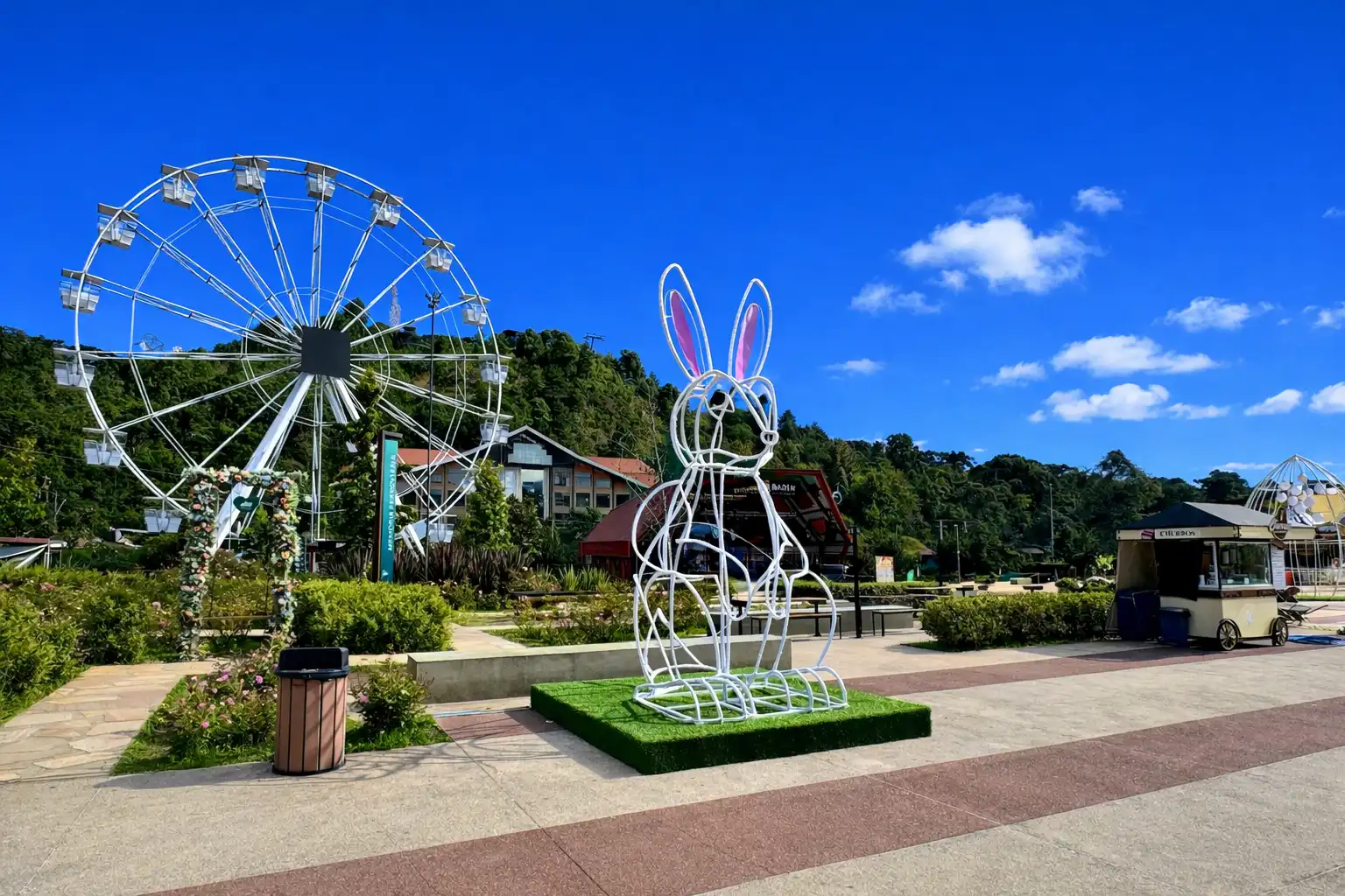 "Páscoa Encantada" deve atrair 350 mil visitantes ao Parque Capivari, em Campos do Jordão