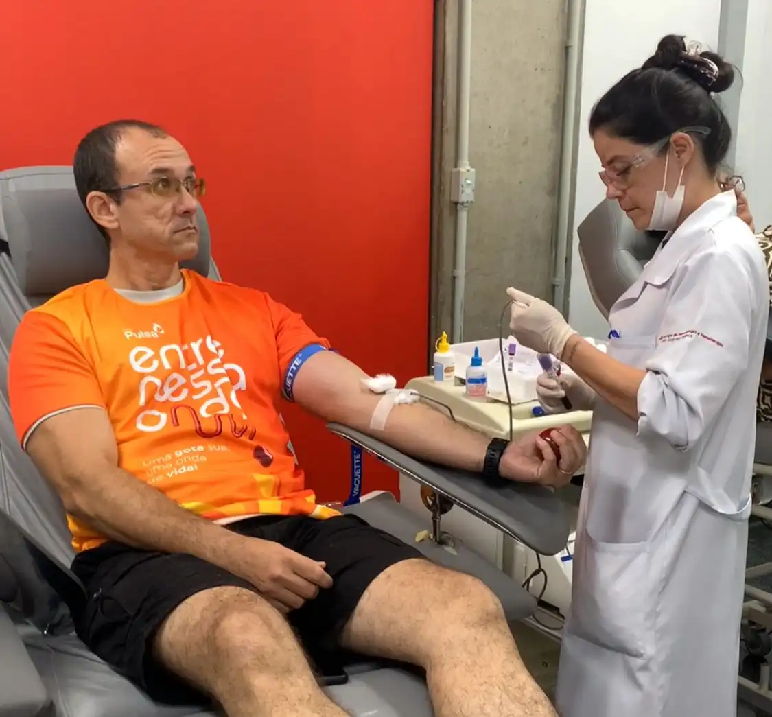 Dia do Doador de Sangue: voluntários fazem fila em Banco de Sangue de São José dos Campos