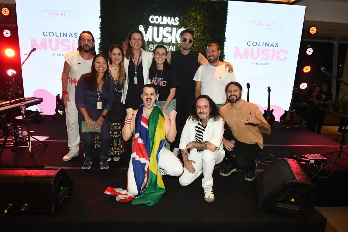 Foi dado o start da 4ª edição do Colinas Music com show gratuito do Classical Queen