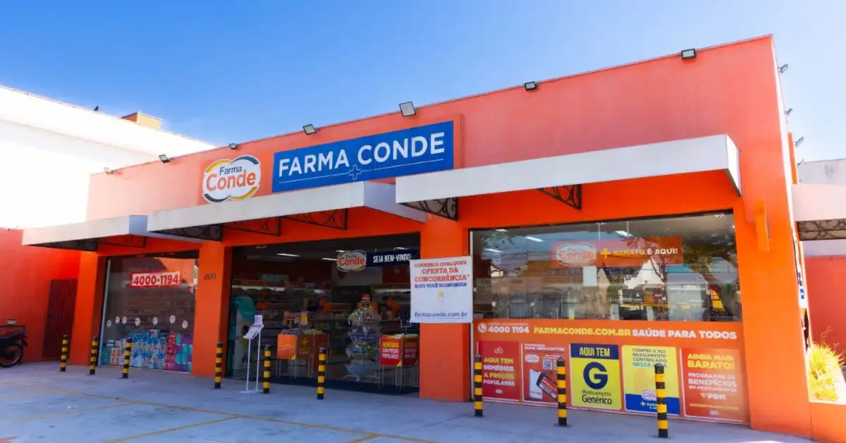Farma Conde faz hoje (27) live de Black Friday com até 70% de desconto