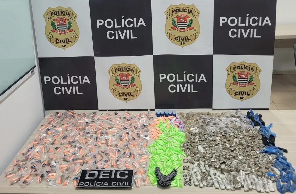 Operação contra tráfico de drogas apreendeu mais de mil unidades de drogas no Campo dos Alemães