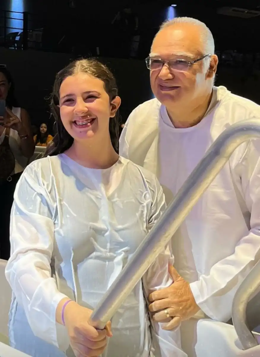 Batismo de Emanuelli Vitória Soares