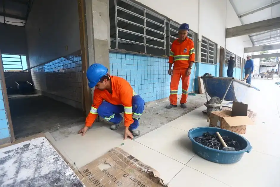 Mais de 25 escolas municipais estão em obras em São José