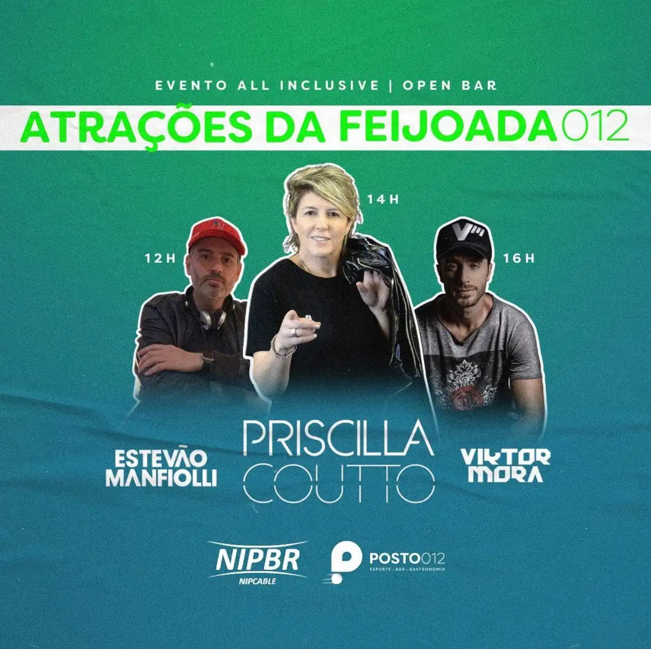 A primeira edição da Feijoada012 acontece amanhã dia 27 de julho
