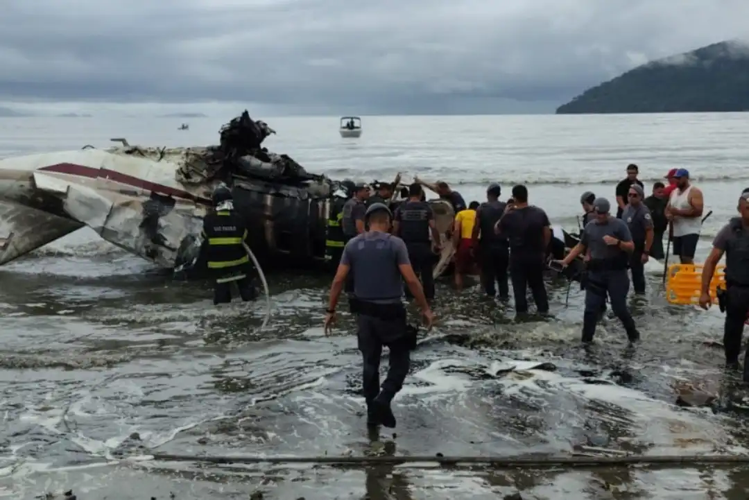 Após um ano, acidente com avião que caiu em Ubatuba continua em investigação