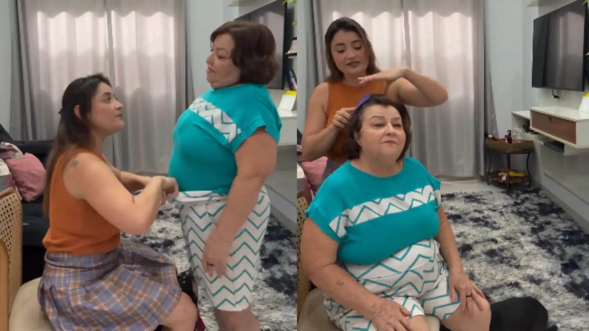 Filha trata a mãe como era tratada na infância