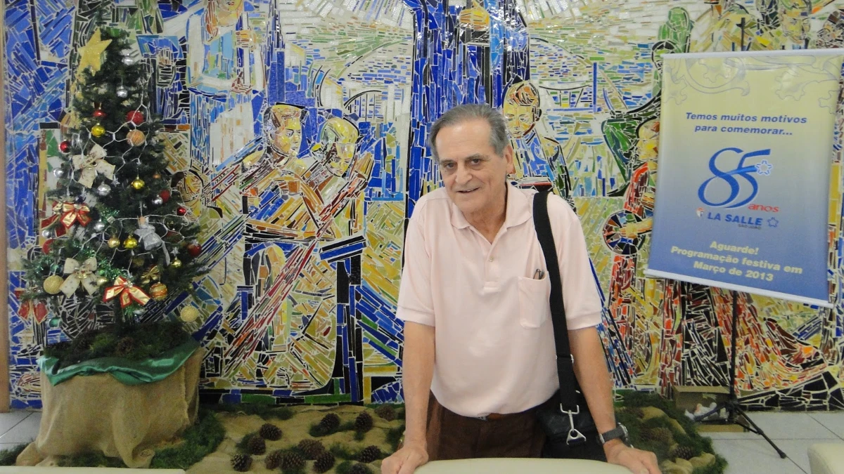 Artista Selso Dal Bello lança livro “Mosaicos” no Parque Vicentina Aranha