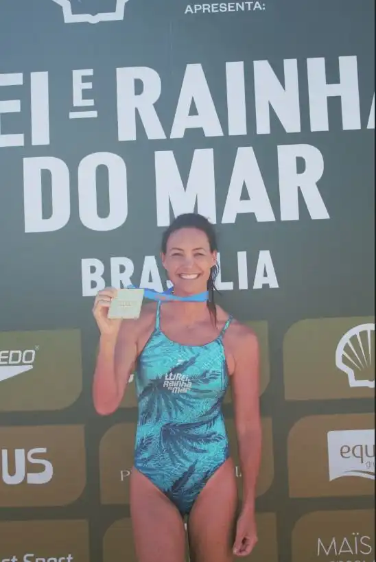 Fabíola Molina conquista 1º lugar sua categoria no Rei e Rainha do Mar em Brasília