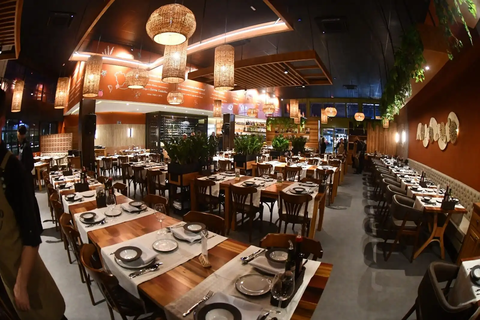 Pacotes de confraternização do restaurante Di Paolo