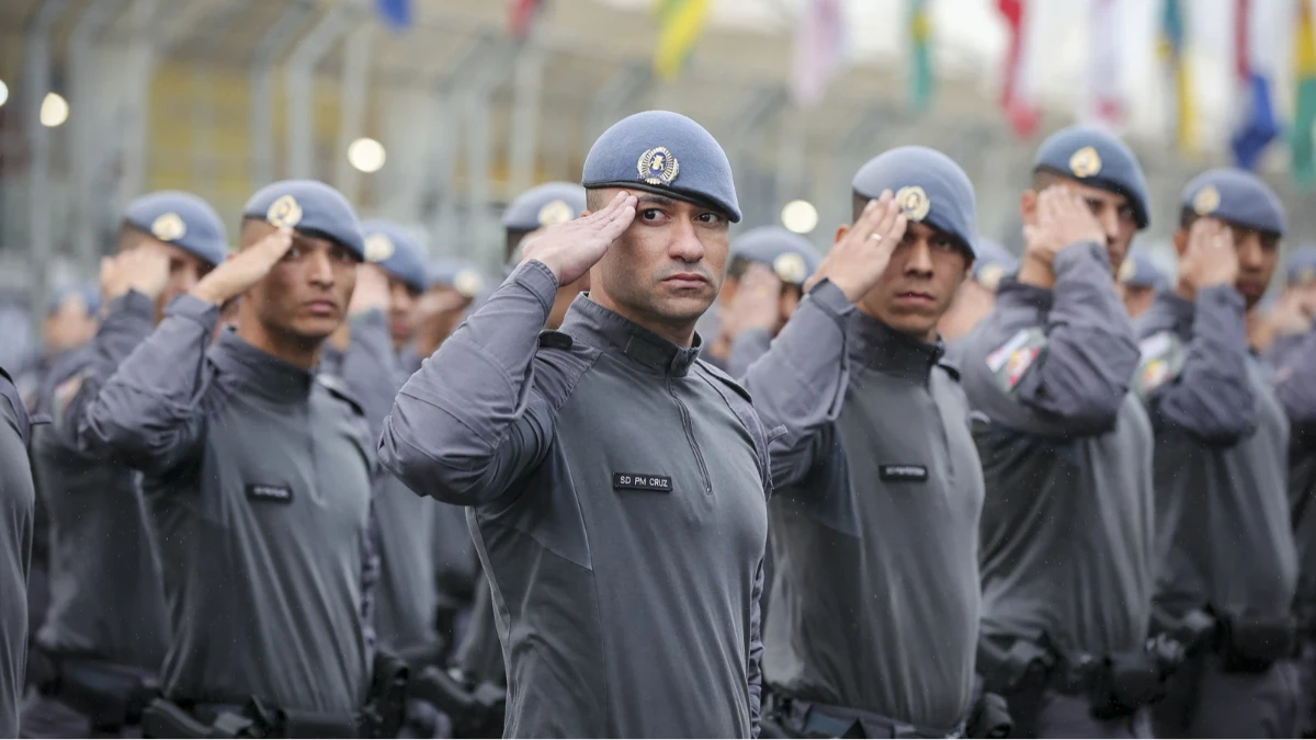 SP autoriza concurso para 200 cadetes da PM com salário inicial de R$ 5,4 mil