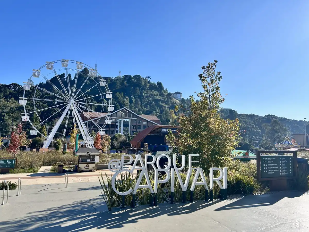 Parque Capivari inaugura a maior roda-gigante da Serra da Mantiqueira