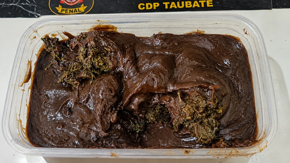 Polícia apreende quase 1 kg de brigadeiro com maconha em presídio de Taubaté