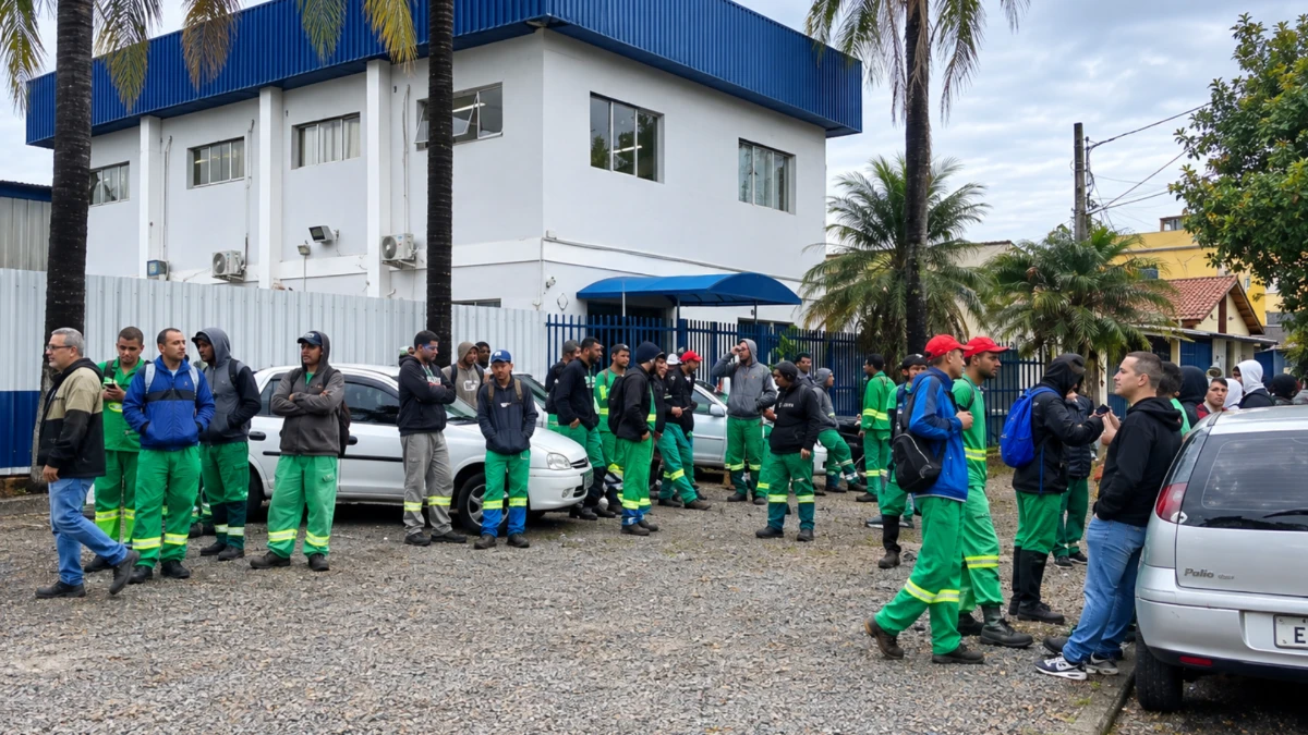 Paralisação de funcionários pode afetar coleta de lixo em São José