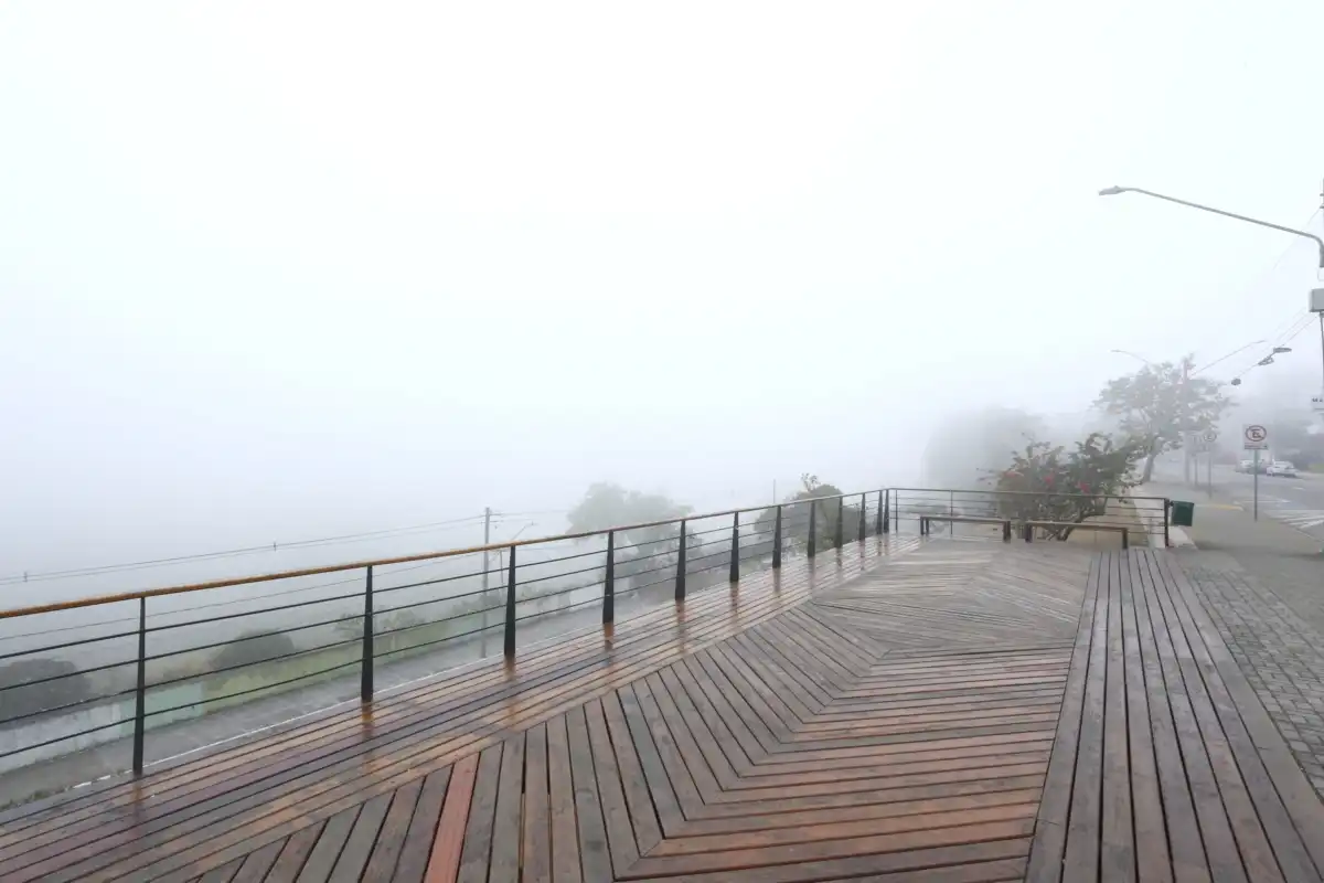 Final de semana será frio e com chuva no Vale do Paraíba