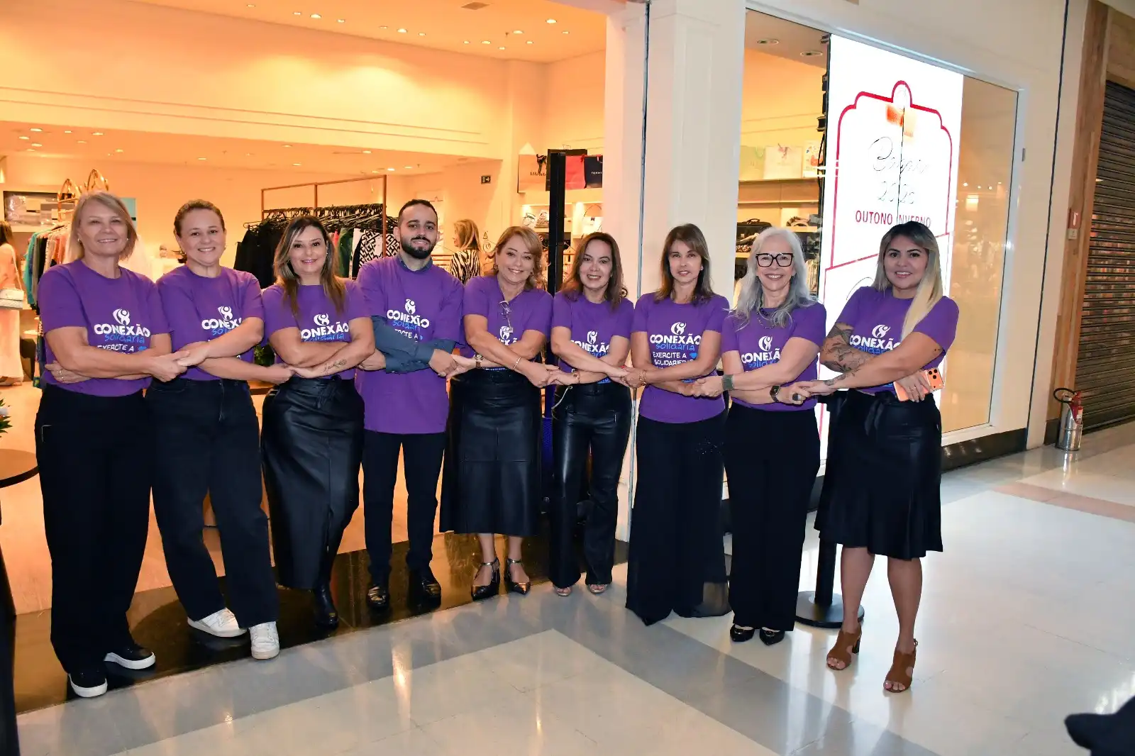 O Bazar Solidário abre com sucesso no CenterVale Shopping e fica até 14 abril
