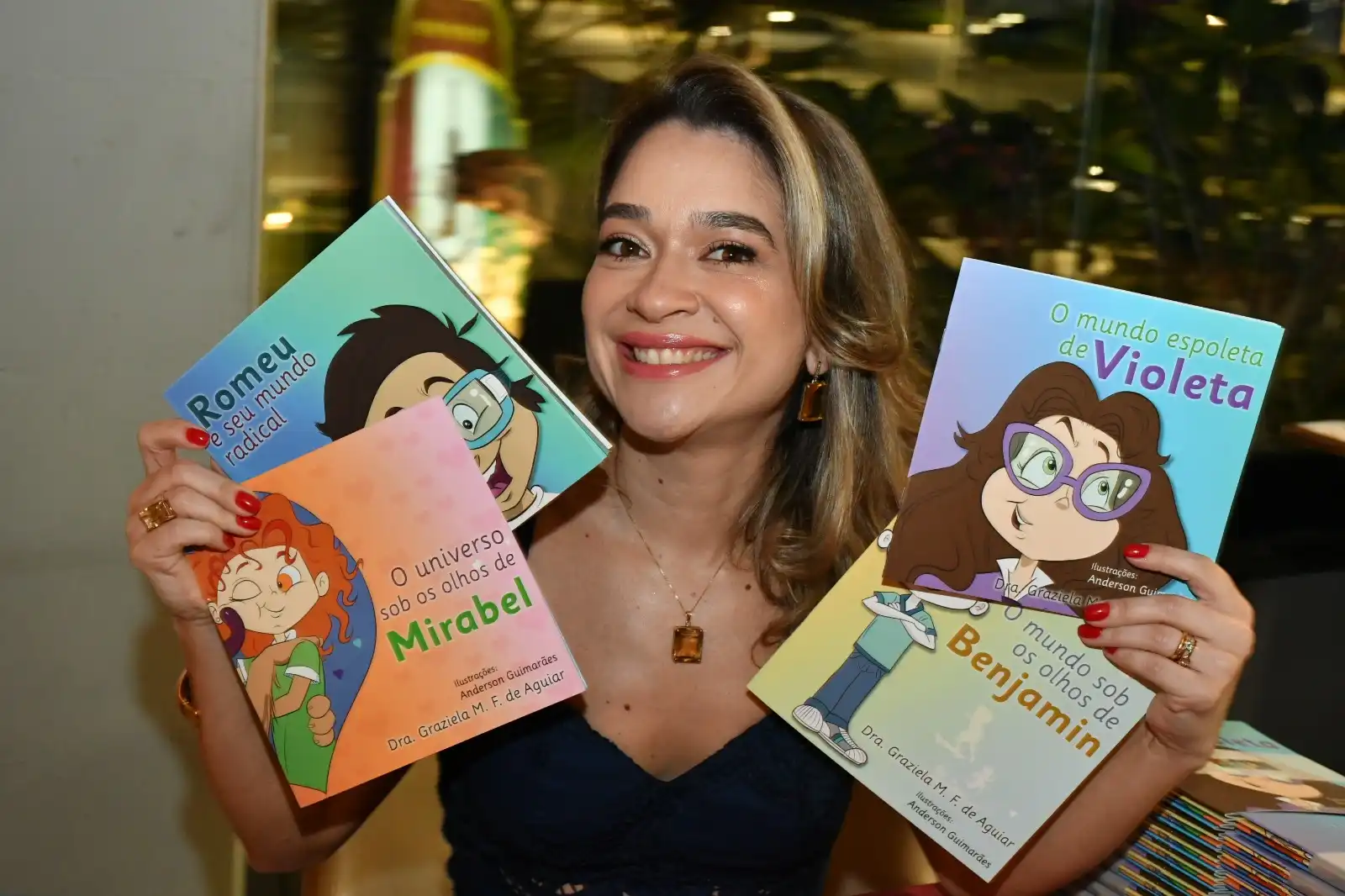 Lançamento da coleção de livros infantis EYE FRIENDS encanta em noite de autógrafos com a Dra Graziela Aguiar