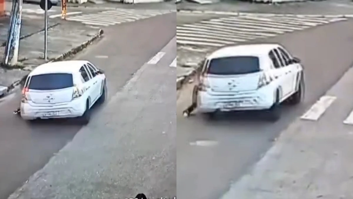 Mulher é arrastada por motorista de aplicativo após corrida em Tremembé