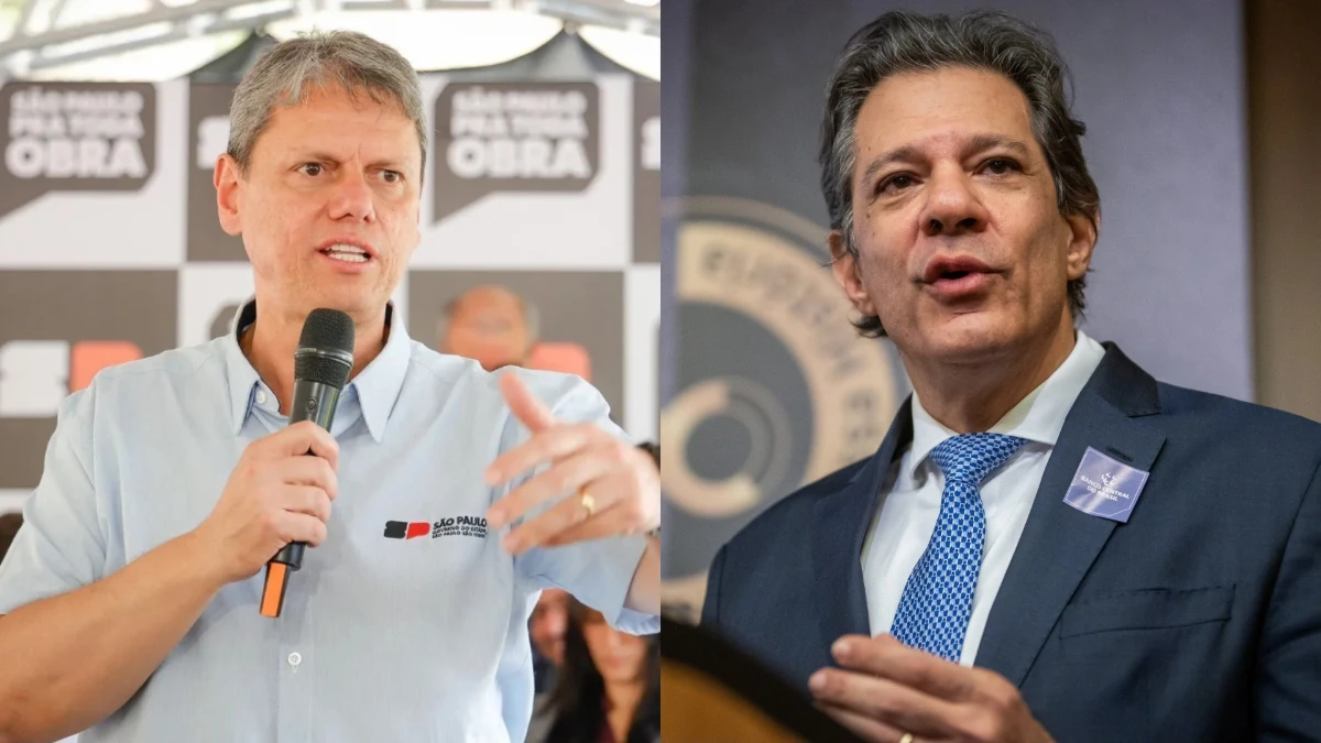 Tarcísio tem 50,7% e Haddad 33,3% em disputa pelo governo de SP, diz Paraná Pesquisas