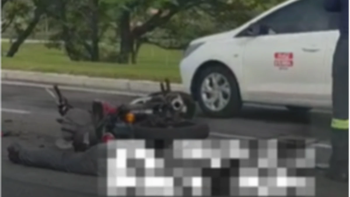 Motociclista morre após colisão com trator no Anel Viário