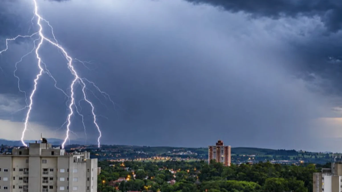 Inmet alerta para tempestades no Vale do Paraíba e região bragantina