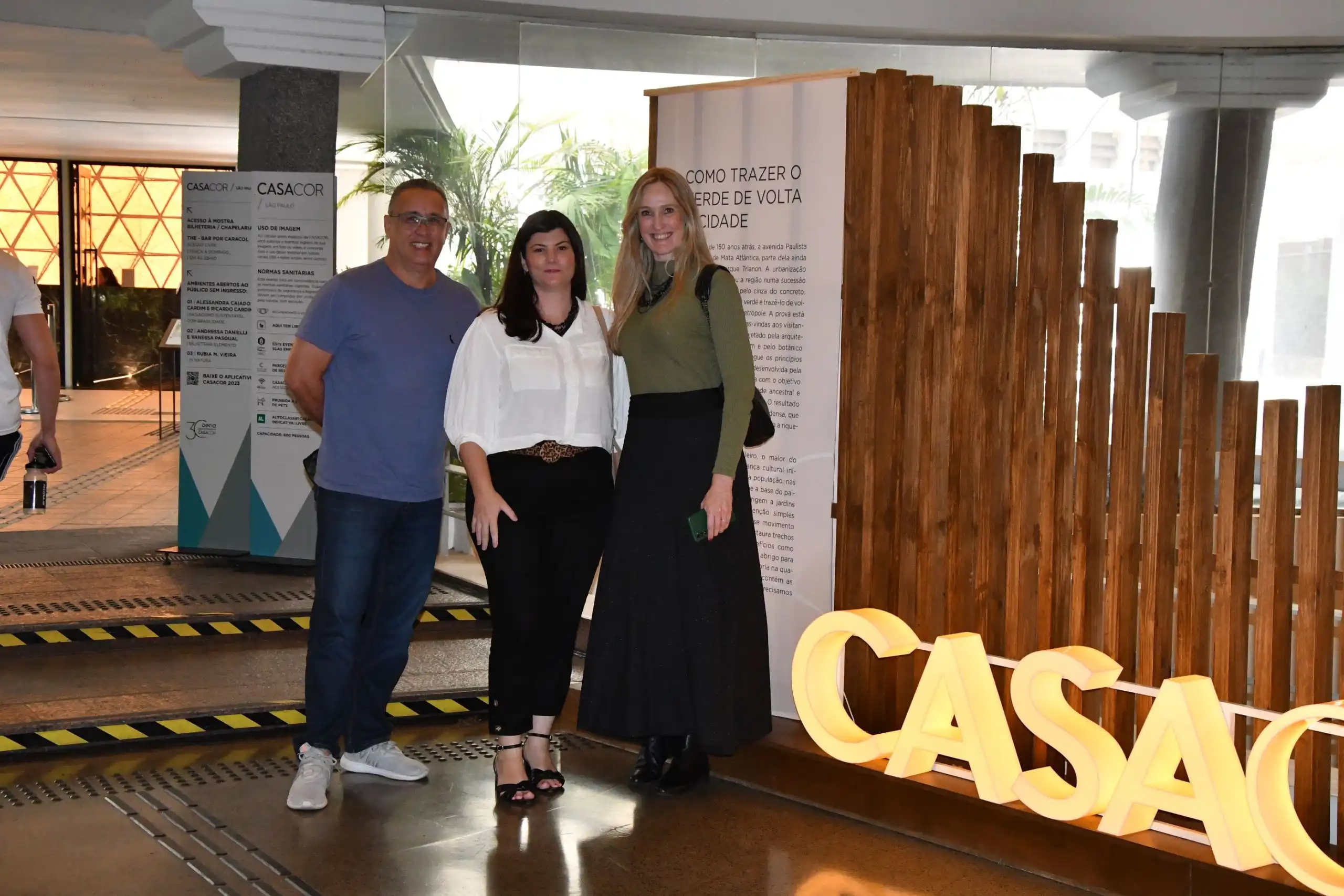 Encontro inédito de Arquitetos do Litoral e Vale do Paraíba em visita a Casa Cor SP 2023