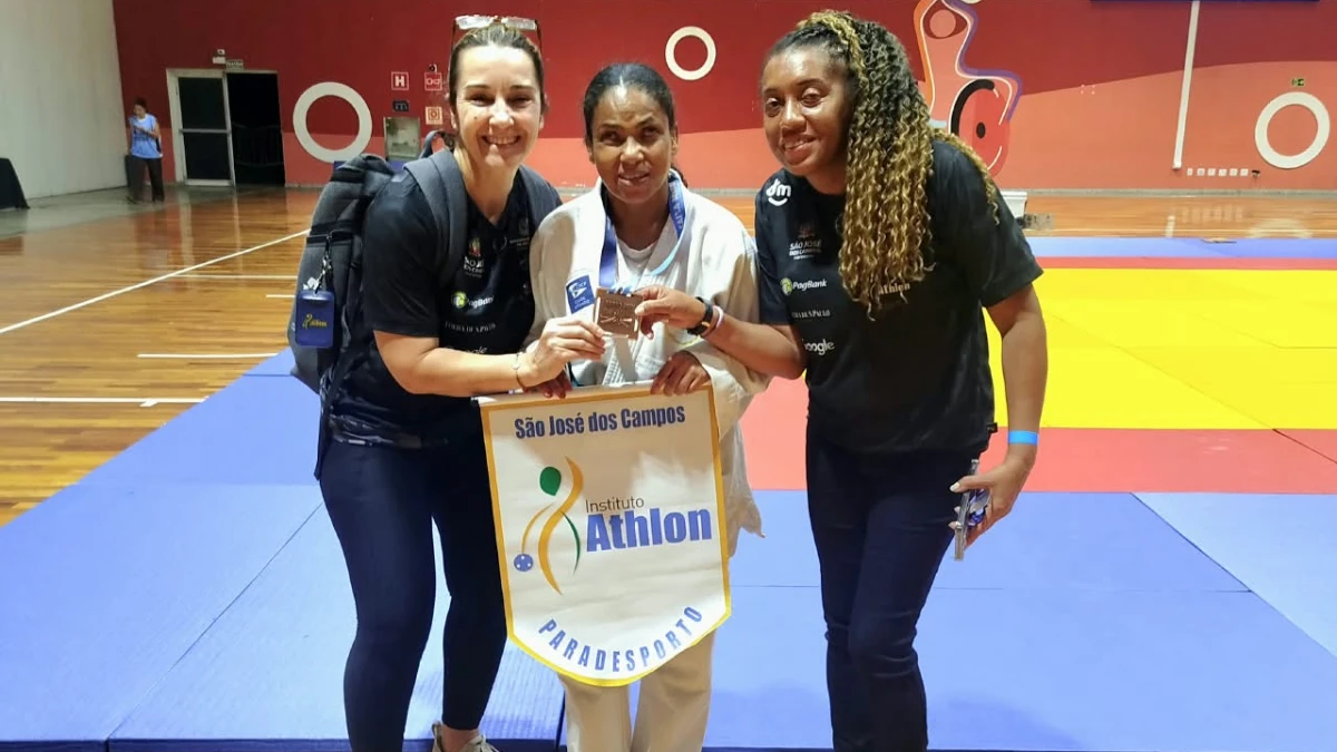 Atleta de SJC conquista bronze no Grand Prix de Judô Paralímpico