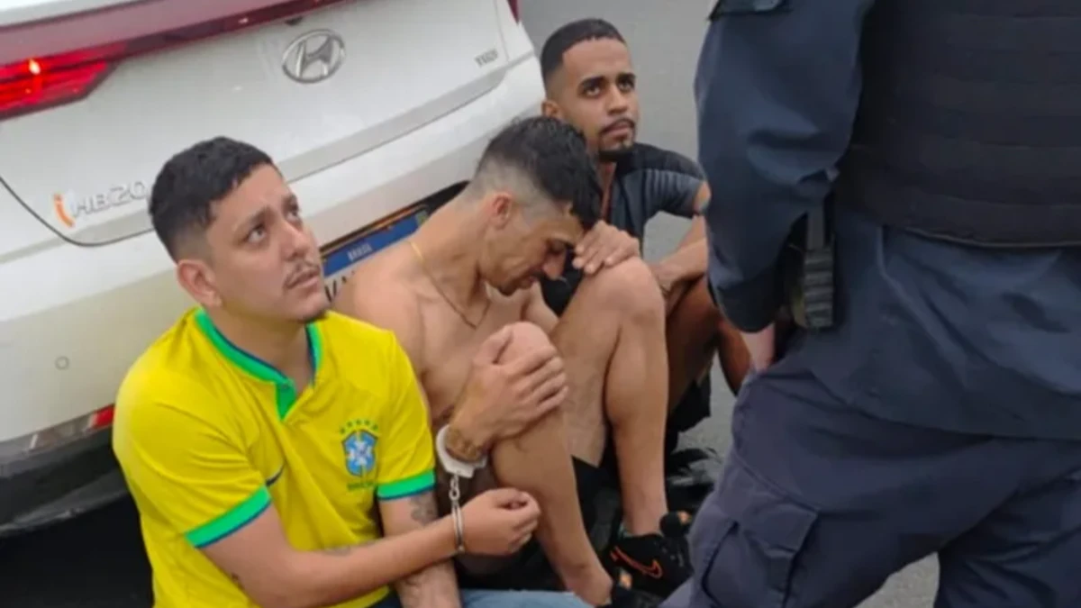 Trio envolvido em assassinato na academia de São José passa por audiência de custódia