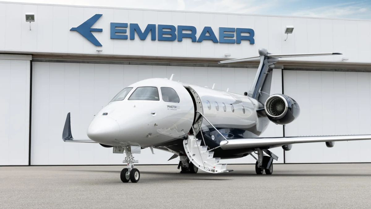 BNDES libera até R$ 3,7 bilhões para Embraer exportar jatos ao Canadá