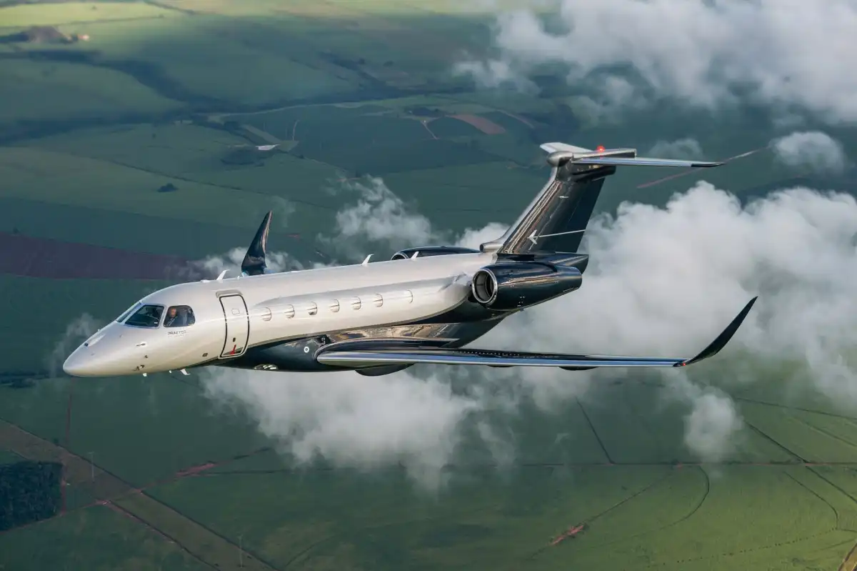 Embraer apresenta Phenom 300E e Praetor 600 no Catarina Aviation Show, em São Roque