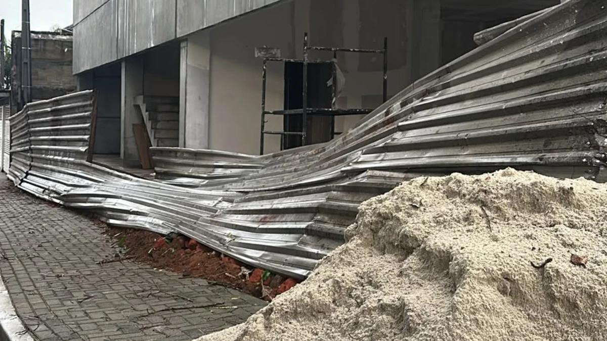 Chuva faz estragos no Villa Branca