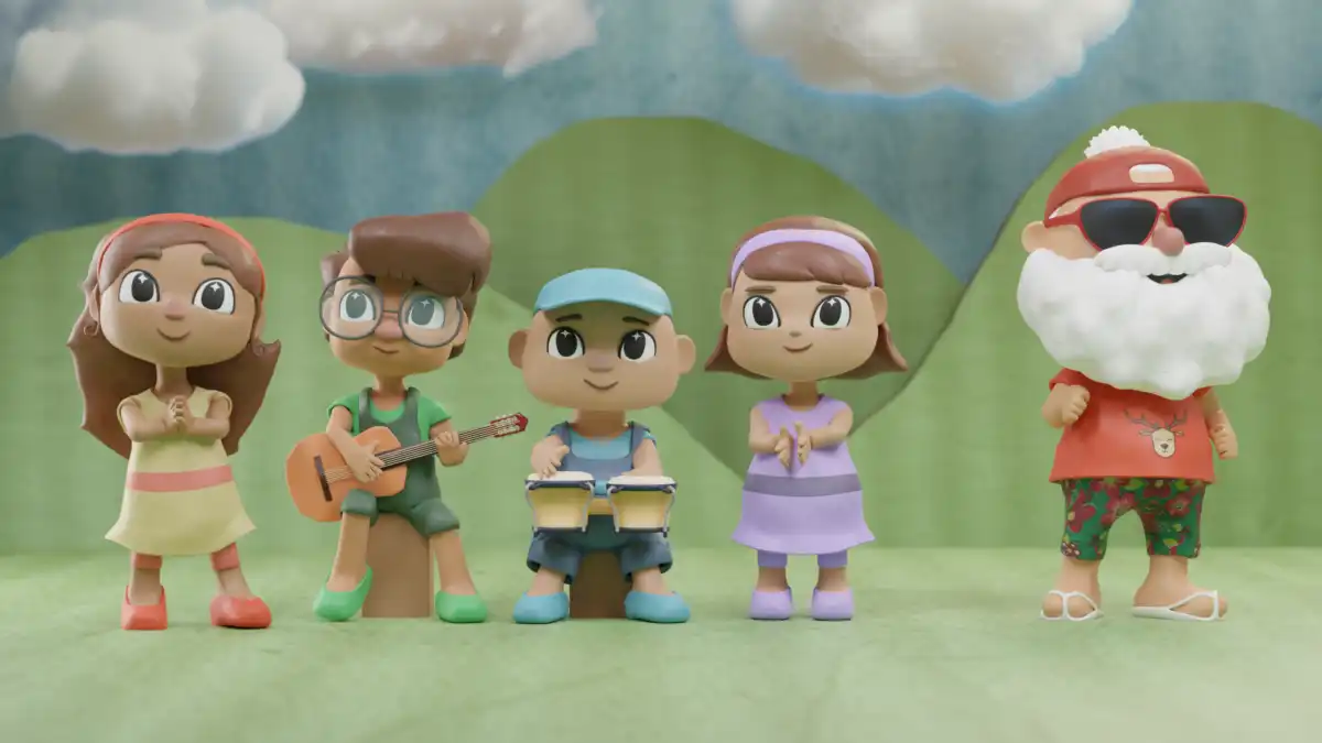 Cia. Bola de Meia lança música “Papai Noel Tropical” com videoclipe animado