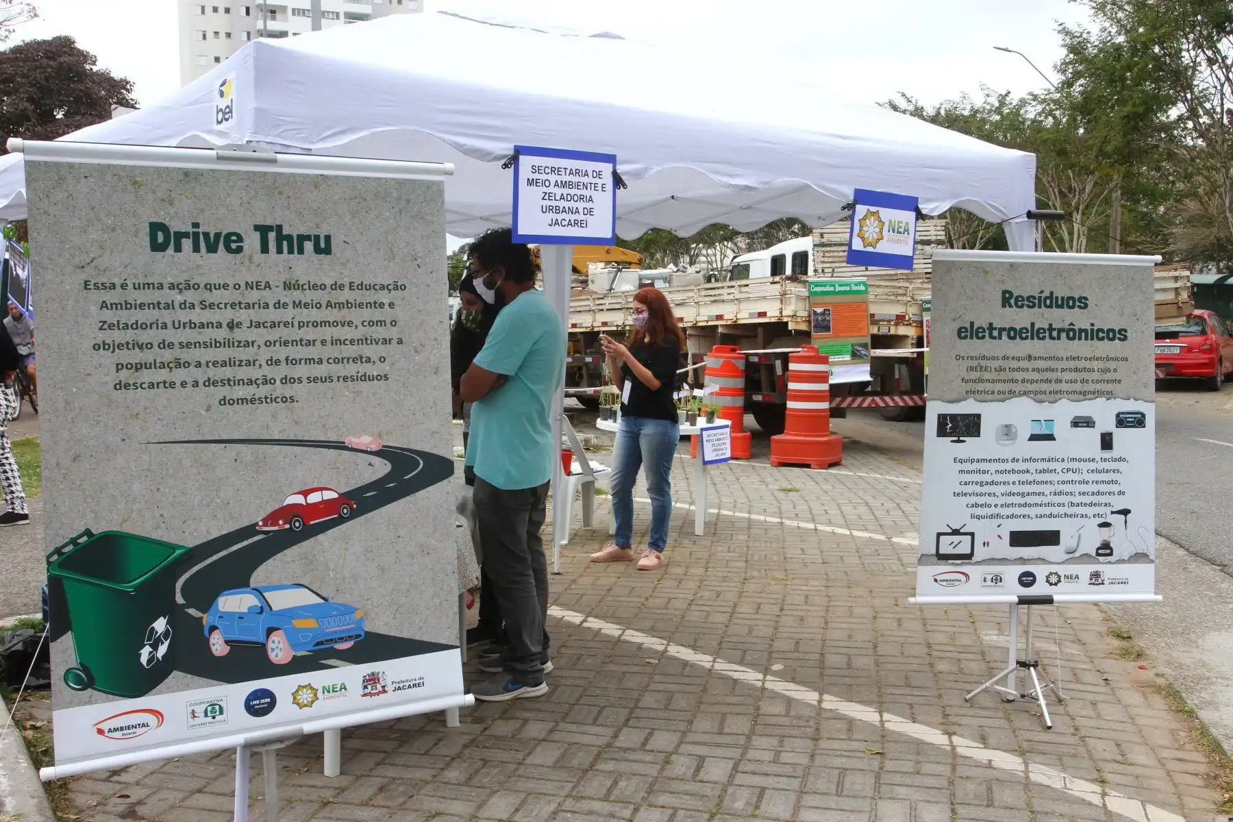 Parque dos Eucaliptos, em Jacareí, recebe Drive-Thru de lixo eletrônico neste sábado (17)