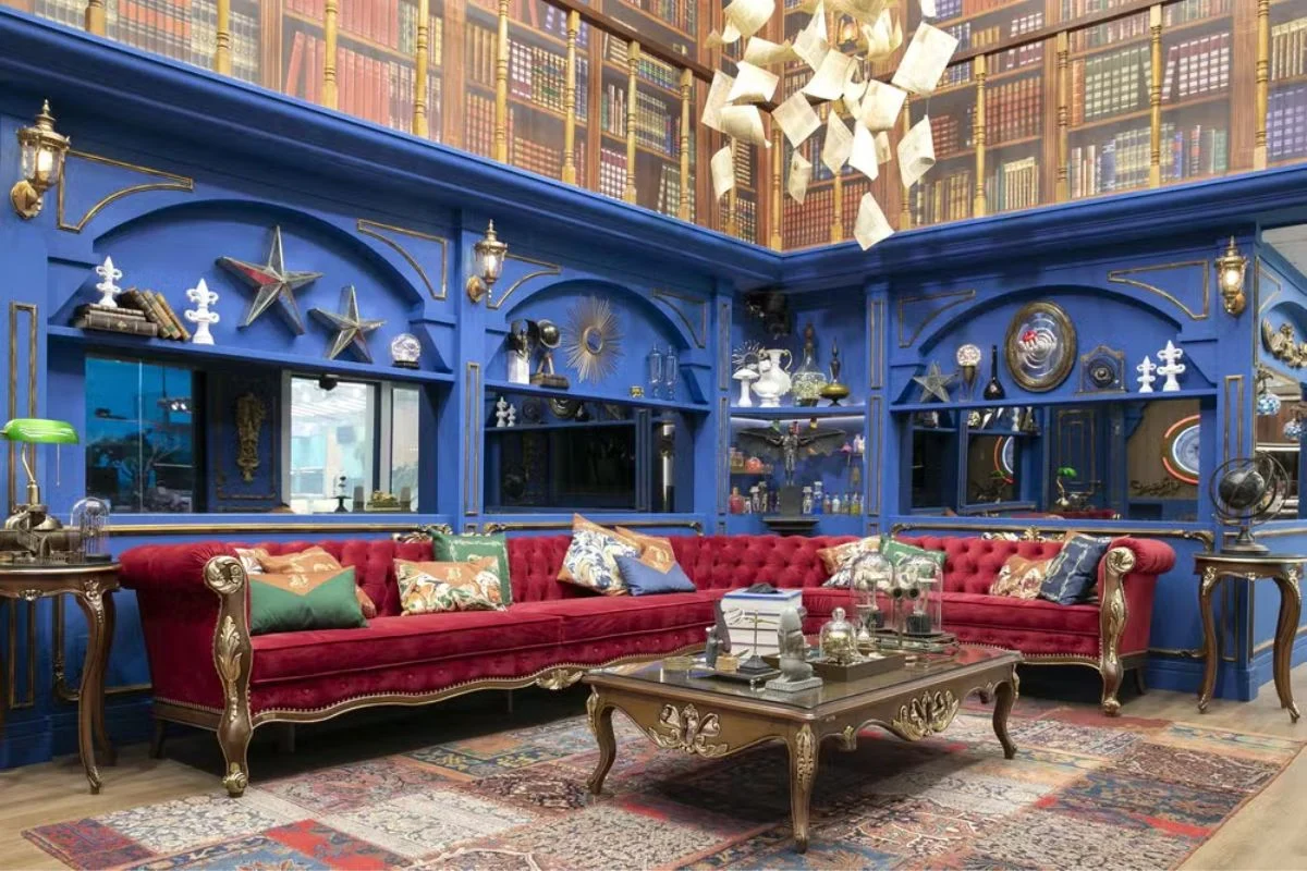 Decoração do BBB 24 traz tendências das formas orgânicas, biofilia e móveis de designers brasileiros 