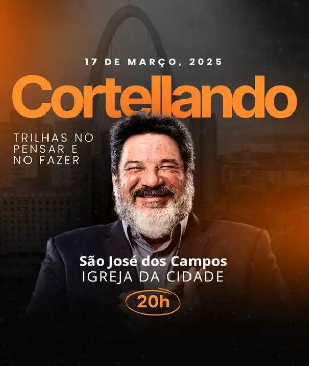 Palestra Mario Sergio Cortella: Trilhas no Pensar e no Fazer