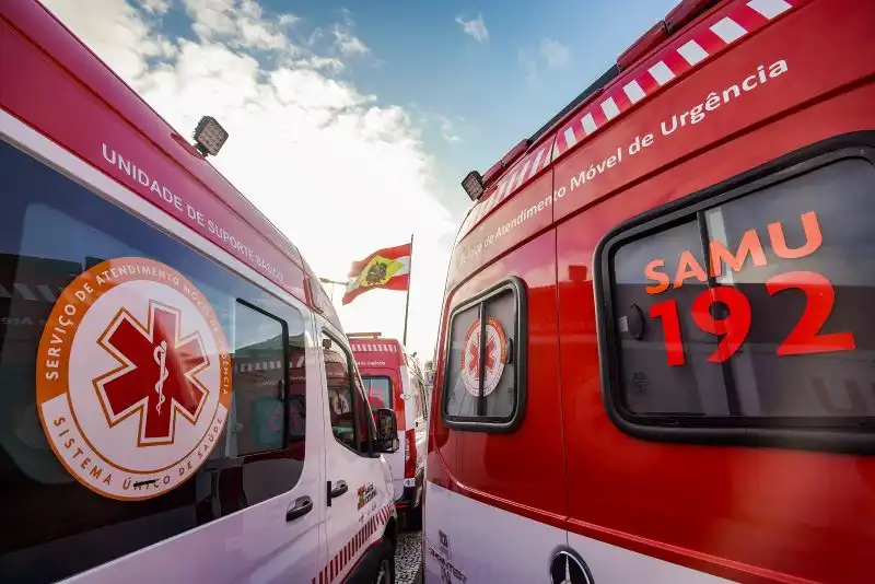 São Paulo recebe renovação da frota do SAMU 192 com 59 novas ambulâncias