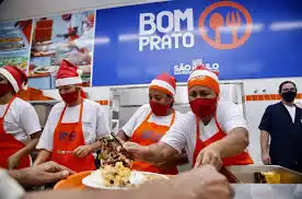 Bom Prato de São José dos Campos oferece cardápio especial de Natal nesta quarta-feira (24)