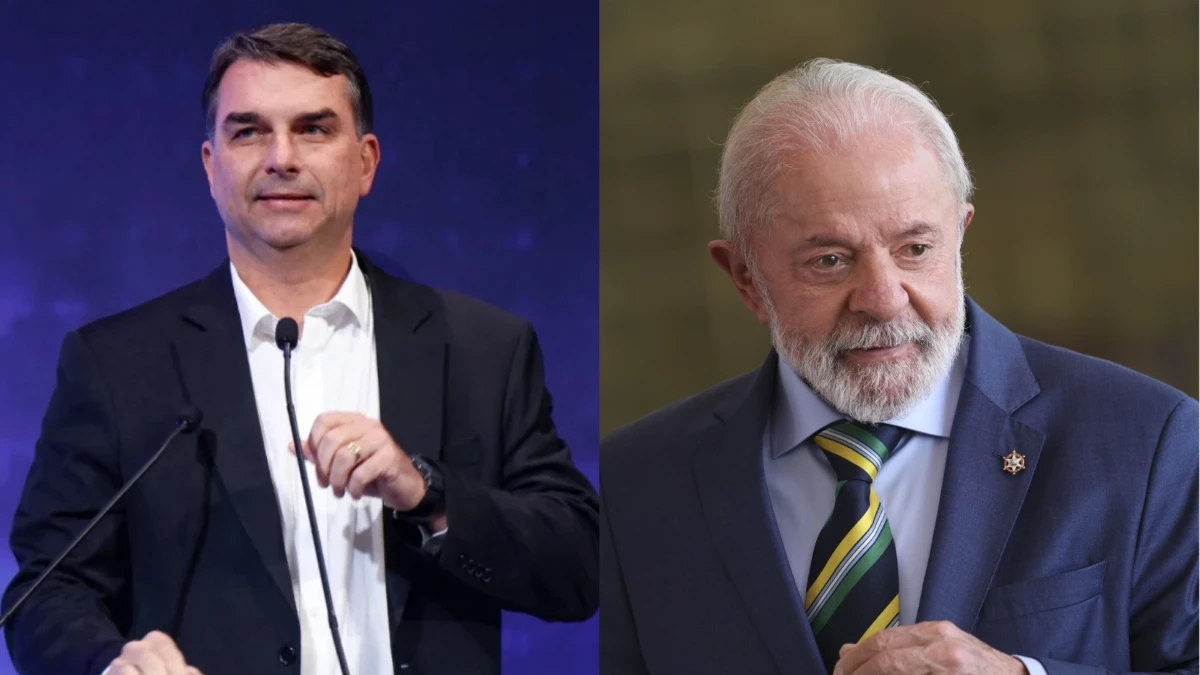 Pela primeira vez, Flávio aparece vencendo Lula no 2° turno, diz Quaest