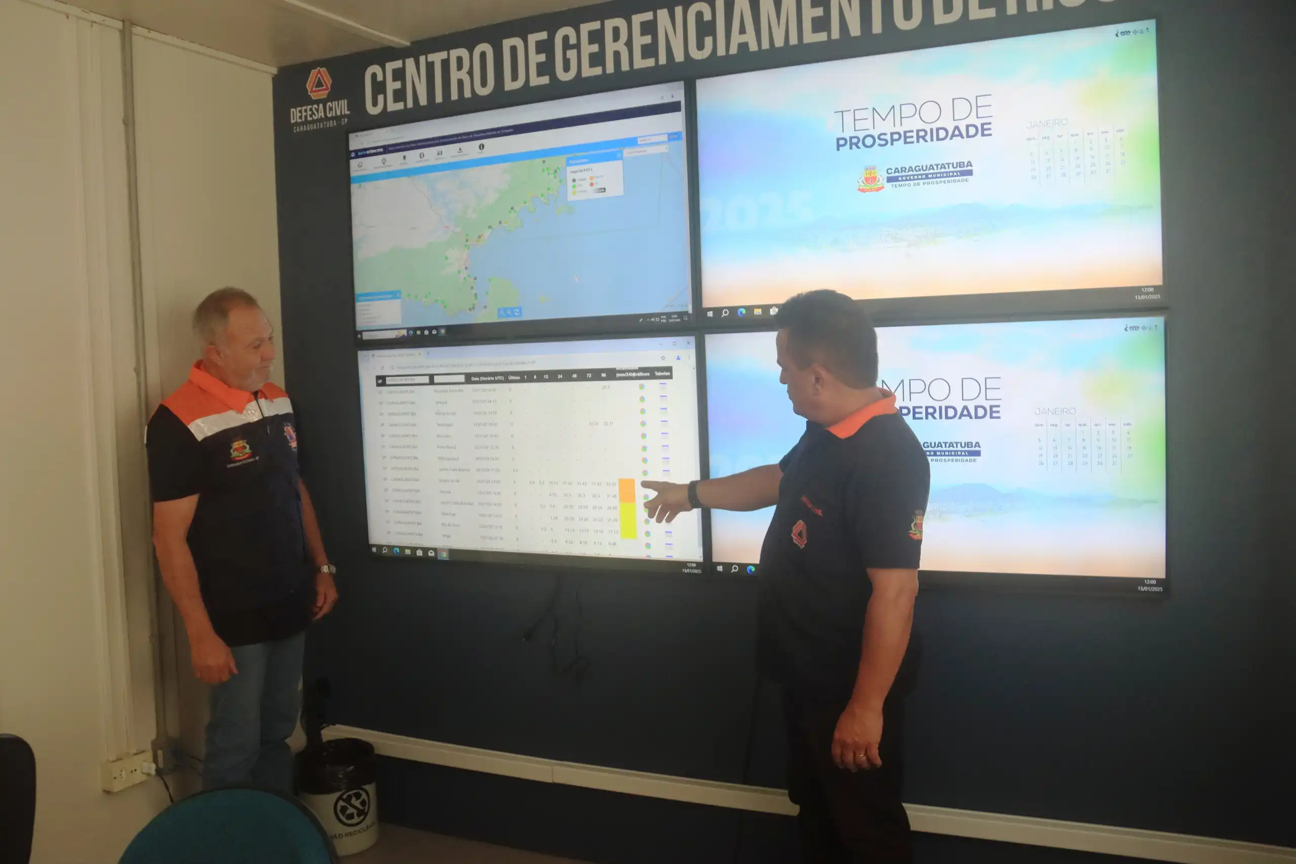Defesa Civil ativa plano de defesa para enfrentar período de chuvas em Caraguá 