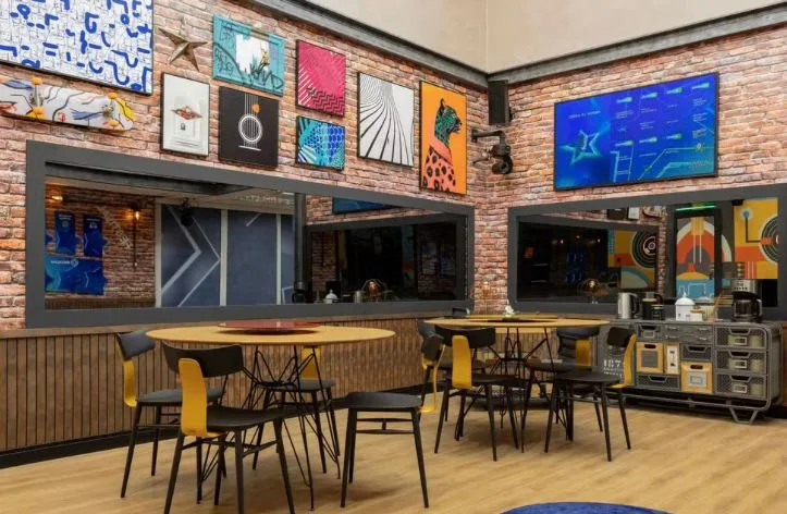 Decoração da Sala do novo reality musical da Globo: O Charme do Lounge Café 