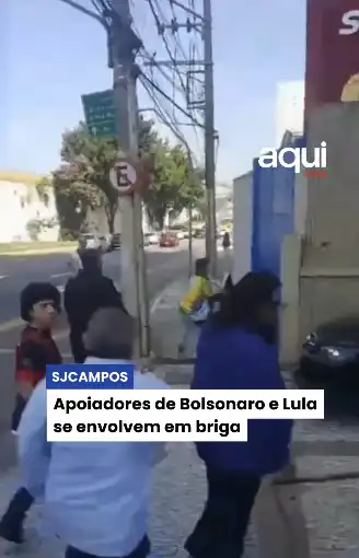 Apoiadores de Bolsonaro e Lula se envolvem em briga em São José dos Campos
