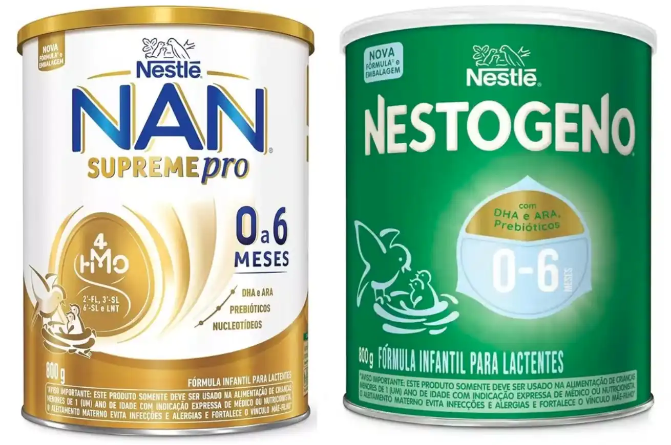Anvisa proíbe venda de fórmulas infantis da Nestlé por risco de contaminação