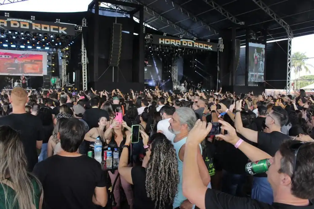 Festival Hora do Rock divulga horários dos shows que acontecem sábado, 28/10
