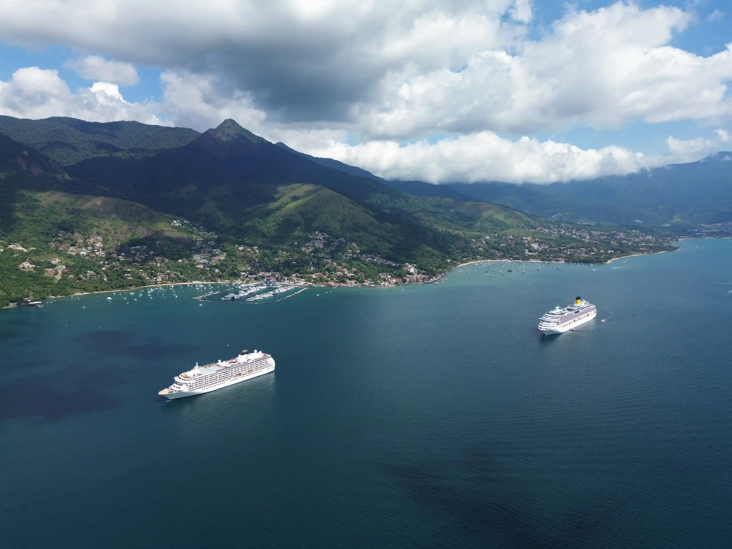 Ilhabela receberá três navios de cruzeiro com cerca de 11 mil turistas