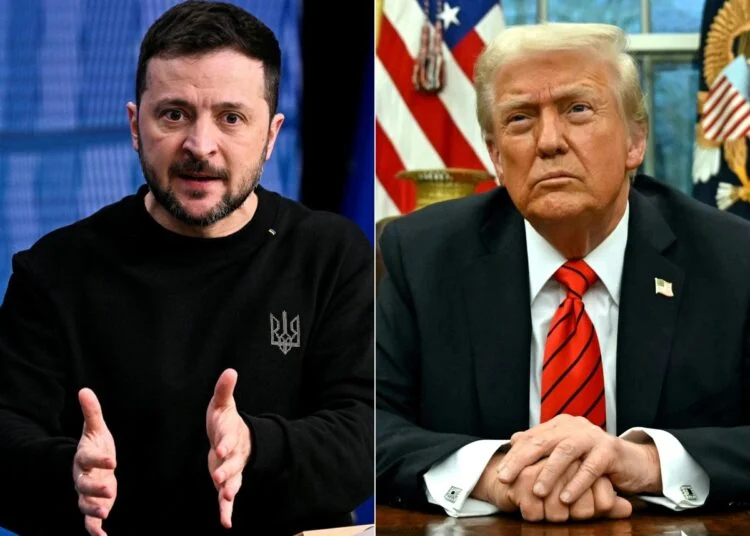Trump e Zelesnky batem boca ao vivo