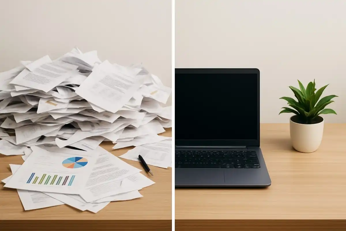 Digitalização moderniza 80% dos processos de trabalho e reduz em 40% o uso de papel